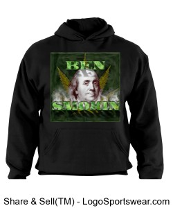 Ben Smokin Hoody by Michael Khora Clothing and Russell Design Zoom